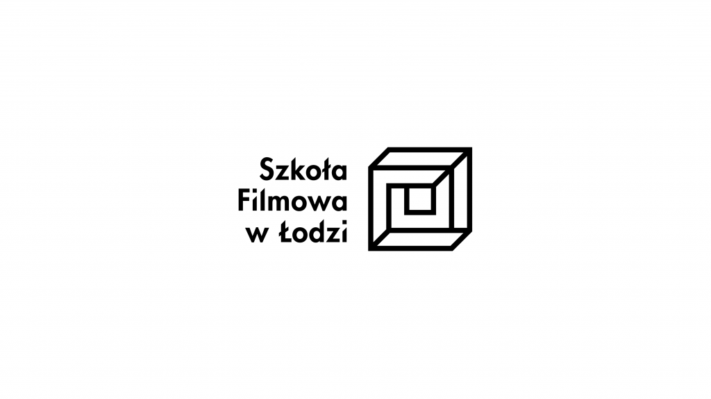 Logo Szkoły Filmowej w Łodzi.