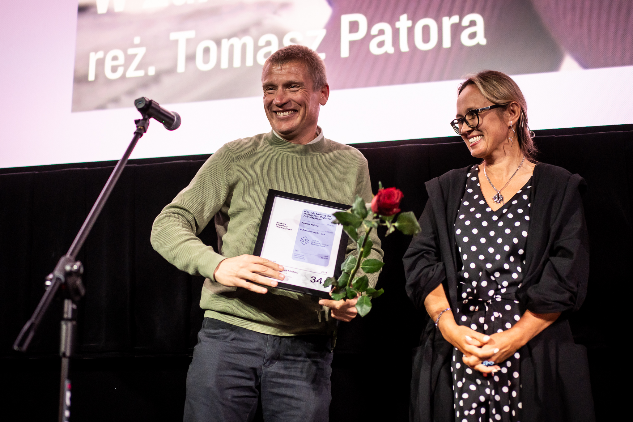 Tomasz Patora i Edyta Krześniak, fot. Mikołaj Zacharow
