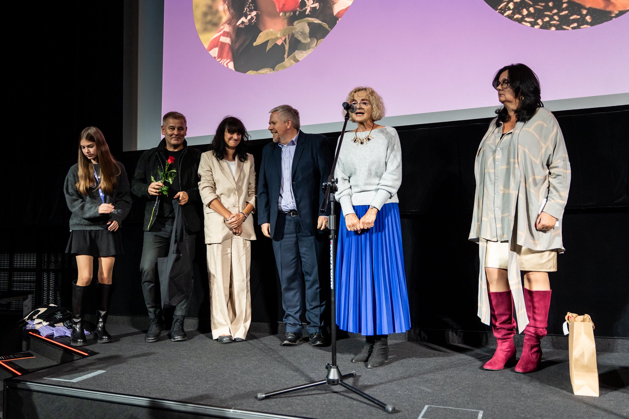 Jacek Grudzień, Anna Dudzińska, Michał Słobodzian, Irena Pilatowska i Agnieszka Pacho, fot. Mikołaj Zacharow