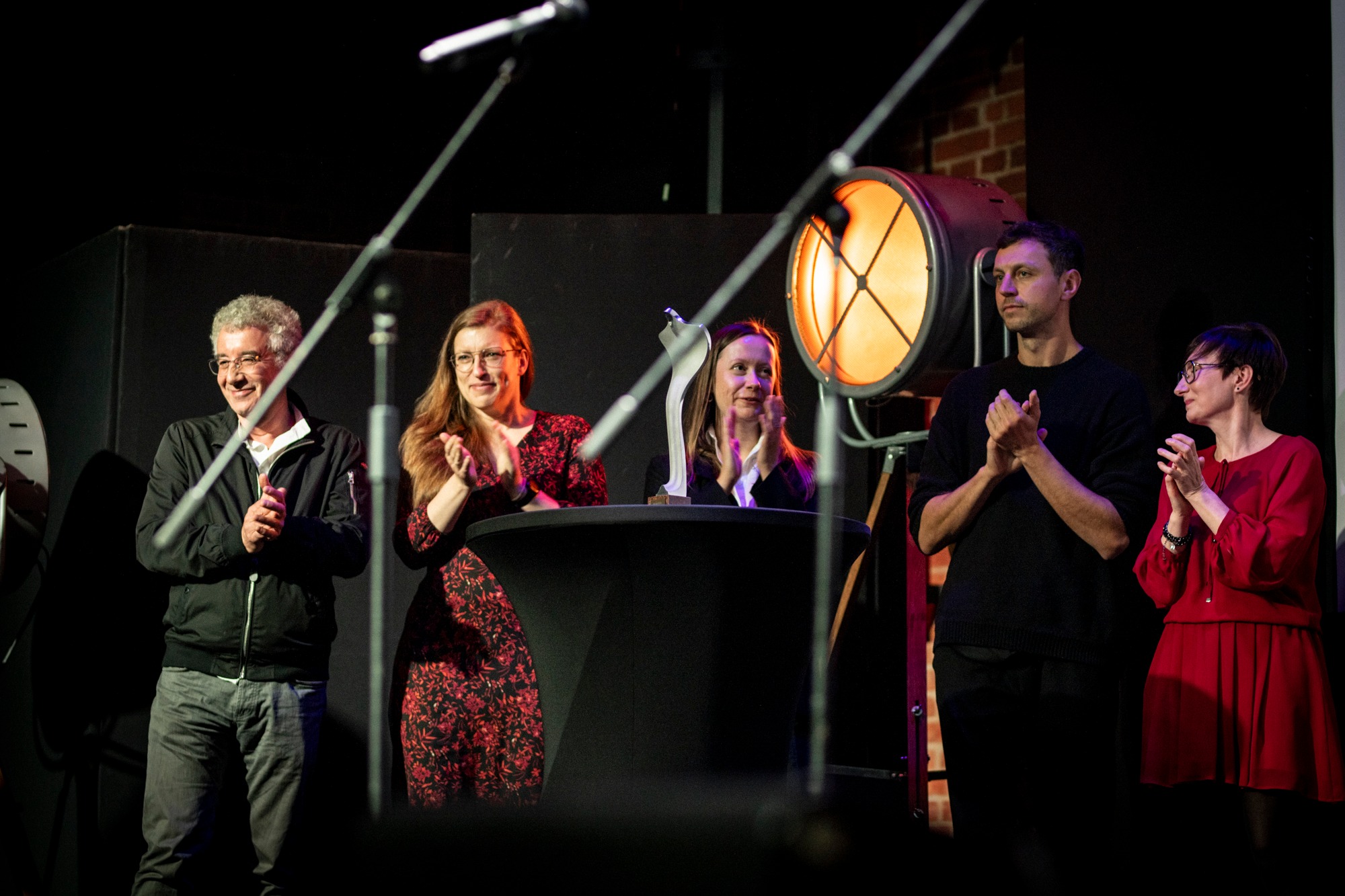 Paweł Łoziński, Anna Pachnicka, Karolina Gonta, Andriej Kuciła oraz Monika Głowacka, fot. Marta Łącka